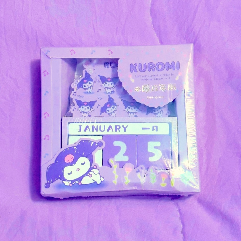 Kuromi Desk Calendar
